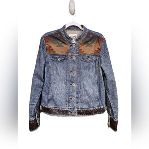 Levi Strauss vintage southwestern jean jacket XL